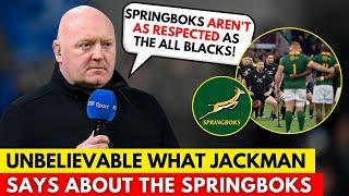 OUTRAGE ERUPTS OVER JACKMAN'S BOLD COMMENTS ON THE SPRINGBOKS! | SPRINGBOKS NEWS