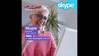 Skype em 2021.