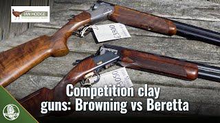 Serious clay guns: Browning 725 Pro Sport vs Beretta 694