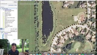 Finding the BEST Fishing Ponds - Google Earth Tricks