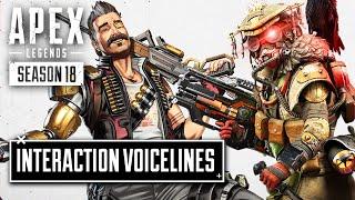 *NEW* FUSE and BLOODHOUND Interaction Voicelines - Apex Legends Season 18