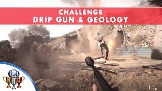 Battlefield 1 Codex Entry Challenges - Drip Gun & Geology - The Runner Sidearm and Rifle Grenade