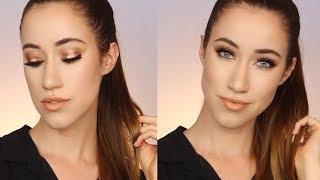 DESIXKATY DOSE OF COLORS COLLECTION MAKEUP LOOK | BRONZE + GOLD HALO EYE | ALLIE G BEAUTY