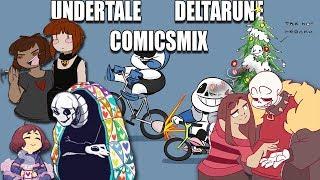 UNDERTALE, DELTARUNE COMICS MIX【RUS DUB Mr Fresh】Каждый из нас немного ПАПАЙРУС!