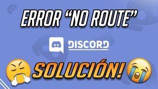 Solución Error 'No Route'  de Discord en Windows 10/8/7 - [2024]