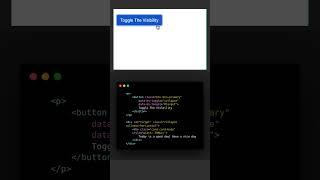 ‍Toggle Button With Bootstrap ‍#viral #coding #javascript #html #cod #webdeveloper #webdesign