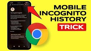 How To See Incognito History On Mobile 2024