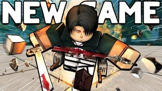 This NEW Attack on Titan Roblox GAME is a MUST PLAY (Attack on Titan Revolution)