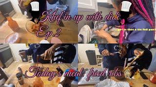 KHEF’IN UP WITH DIDI EP.2| HOW TO MAKE FRIED RIBS WIT JERK BBQ SAUCE| *FUNNY ASF VOICEOVER| ITZ DIDI