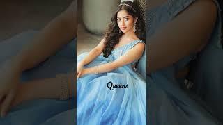 all queens in princess look #ashisingh #avneet #anushka #ashnoor #jannat #arishfa