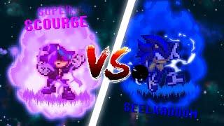 Seelkadoom vs Super Scourge | Sprite Animation | feat. @yazananimations156