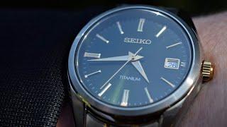 Seiko SUR377P1 Unboxing | New Seiko Quartz model 2021 | Two-tone Titanium | Green Dial