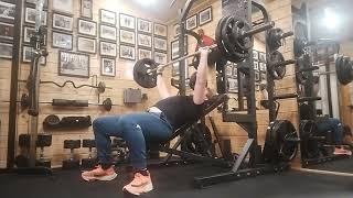 Bench Press Everyday Day 433 - 100kg incline bench press