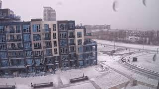 Ontario Winter Storm TimeLapse #Nature #winterishere #TravFoodie