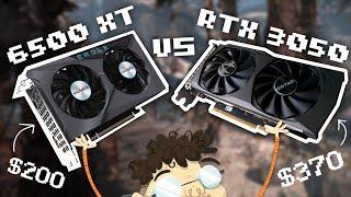 How can the 6500 XT outperform the RTX 3050!?!