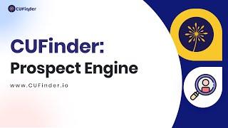 CUFinder:Prospect Engine