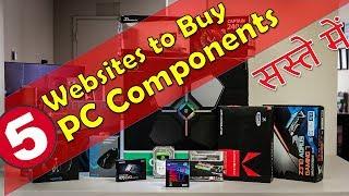 Top 5 Best Websites to Buy PC Components Parts gaming components computer peripherals in India