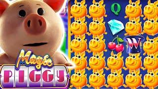 NEW MAGIC PIGGY SLOT  RECORD BIG WINS  €1.000 MAX BET SPINS‼️