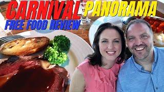 Carnival Panorama Complimentary Food & Restaurants Review