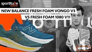 New Balance Fresh Foam Vongo v5 vs Fresh Foam 1080 v11 Comparison Shoe Review | Sportitude