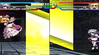 NICK54222 MUGEN: Sakuya Izayoi (me) VS Yukari Yakumo