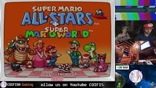 COIFISH  Gaming Live! Super Mario All-Stars Mario 3 SNES World 3