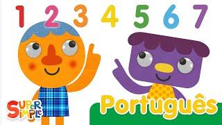 Sete Passos | Canções Infantis | Super Simple Português