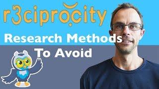 PhD Research: Research Methods You Should Avoid For Your PhD ( Research Methods In Grad School )