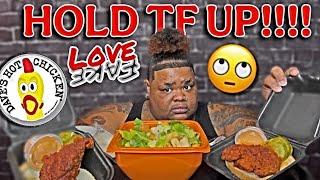 LETS GET ONE THING UNDERSTOOD!!! DAVE HOT CHICKEN MUKBANG + SALAD AND GO 