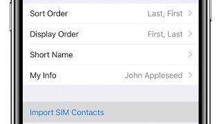 Import contacts from SIM in 30 second. iOS iPhone. Easy Way.! Harrower team Gaming