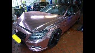 MB CLS500. Body repair. Ремонт кузова.