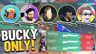 KNG Valorant Team Bucky ONLY Challenge! (Noted, Noodle, Flow,Gumle & Laff)