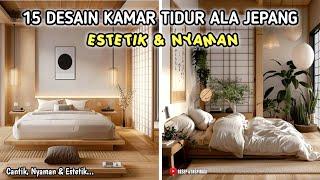 15 DESAIN KAMAR TIDUR ALA JEPANG ESTETIK & NYAMAN