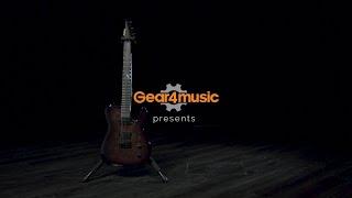 SubZero Paradigm Electric Guitar, Black Burl Burst sound demo | Gear4music