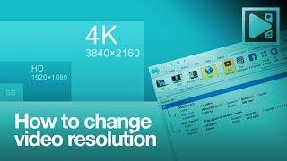 How to change video resolution in VSDC Free Video Editor