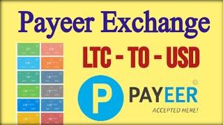 How To Exchange LTC to USD In Payeer Account