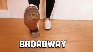 Beginner tap tutorial  - how to do a Broadway tap step