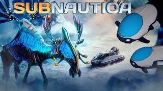 Subnautica - ARCTIC EXPANSION PLAYABLE!? Hovercraft, New Arctic Creatures, New Sub! - Gameplay