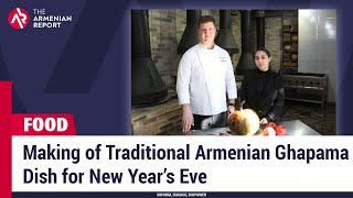 Making of Traditional Armenian Ghapama Dish for New Year’s Eve