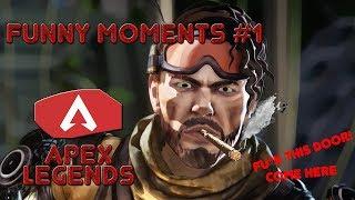 Apex Legends - funny and epic moments, wtf, bags, нарезка, подборка, приколы, фейлы, баги