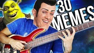 30 MUSIC MEMES in 2 MINUTES