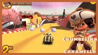 SUGAR RUSH SPEEDWAY GAMEPLAY WITH CRUMBELINA DI CARAMELLO | SWEET RIDE