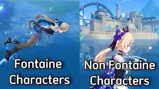When You Realize Only Fontaine Characters Can do a Dolphin Jump...