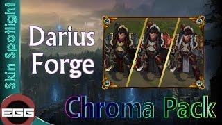 Forge Chroma Pack - Darius Skin Spotlight - League of Legends Skin Review [HD]