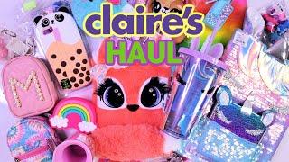 CLAIRE'S HAUL : Shop Back to School Supplies, Stationery, Mini Backpacks, Keychains & More