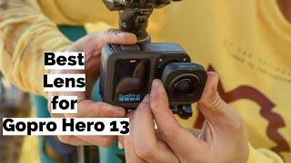 Best Lenses for GoPro Hero 13 : Ultra wide lens, macro lens, ND Filter lens