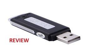 THZY 8GB Digital Rechargeable USB Audio Voice Recorder Flash Drive Review