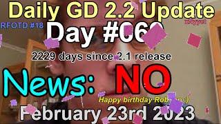 Daily Geometry Dash 2.2 Update: Day 669 Happy Birthday RobTop :)