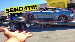 I BROKE MY BRAND NEW CAR ( 2019 CAMARO ZL1 1LE )