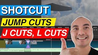 Shotcut Jump Cuts, J-Cuts and L-Cuts | Shotcut Tutorial